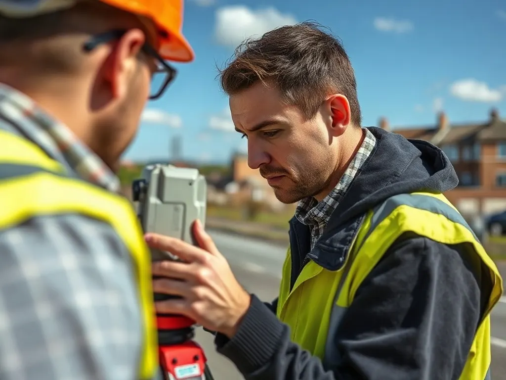 A professional carrying out orthomosaic imagery near Gravesend